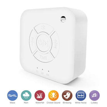 White Noise Machine Noise Sound Machine Baby Soothing Night Light - The Shopsite